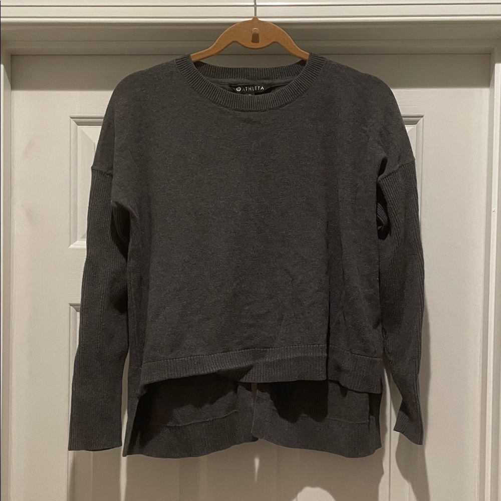 Athleta Women's Gray Sweater Top